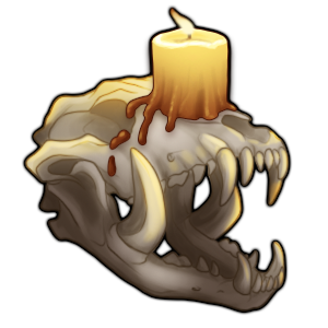 blood_skull_candle